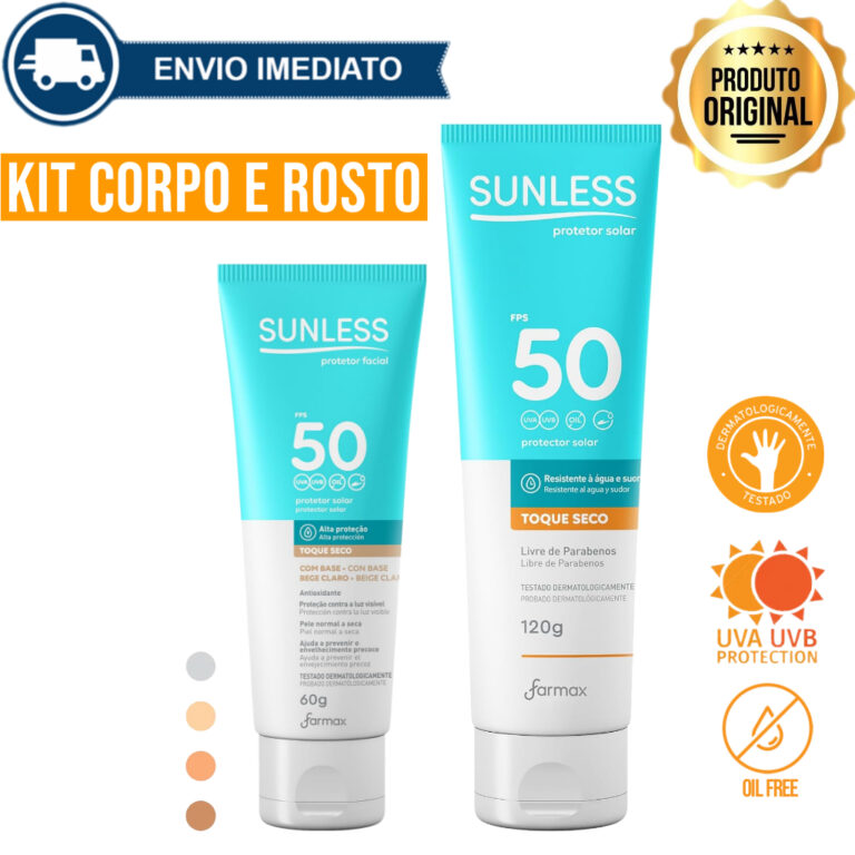 Kit Protetor Solar Corporal 120g + Protetor Solar 
