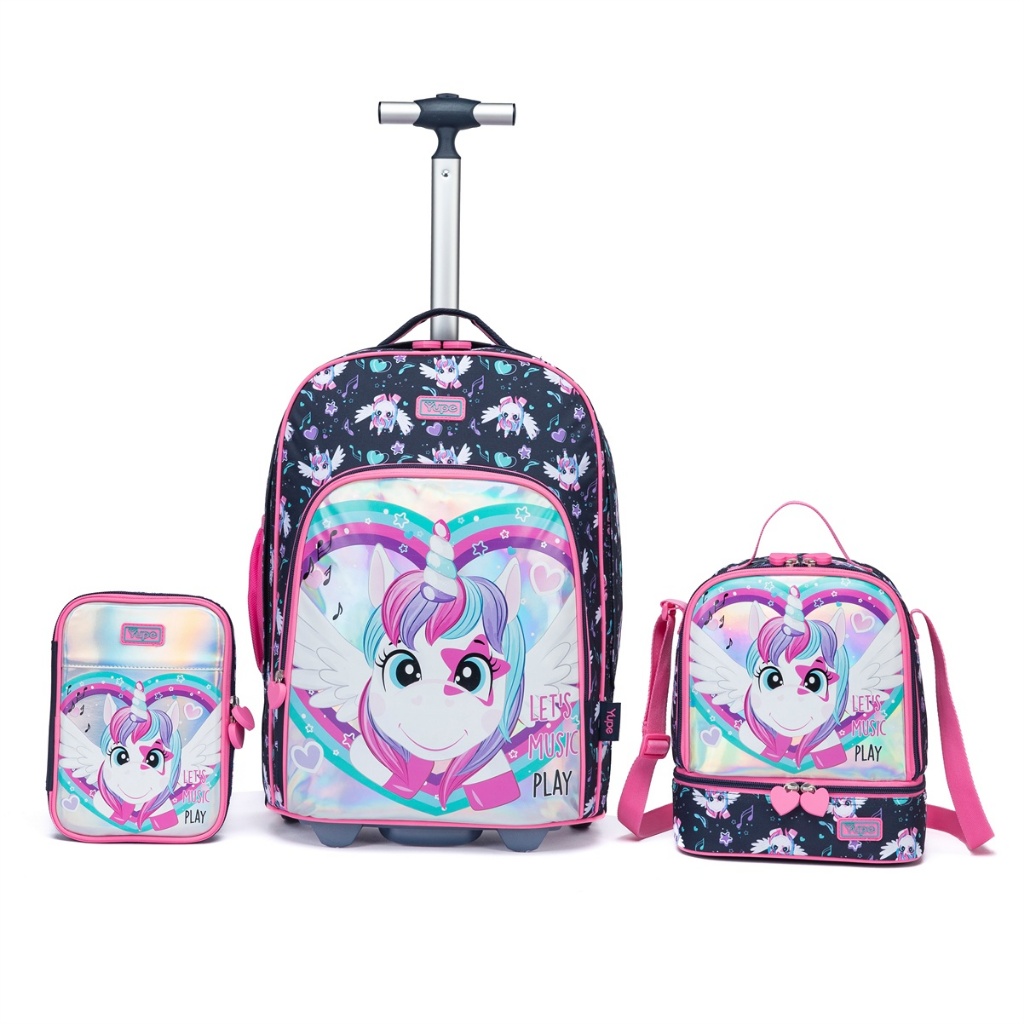 Mochila Infantil Bolsa Estojo Reforçado Lancheira Termica Grande