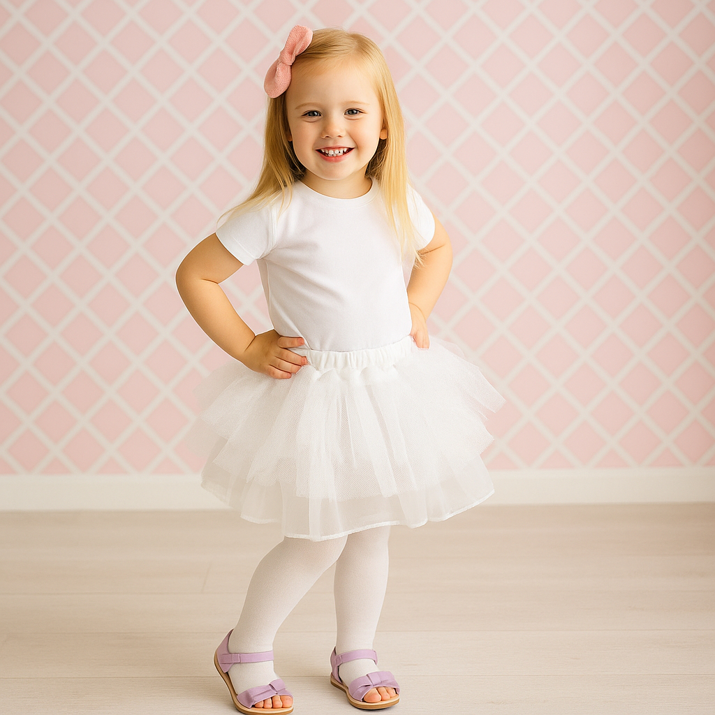 Saiote Anágua Infantil Tule de Armação Para Vestido Festa