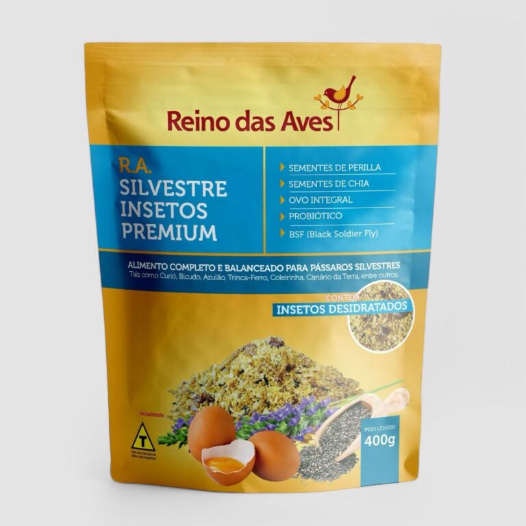 Ração Ra Silvestre Insetos 400g