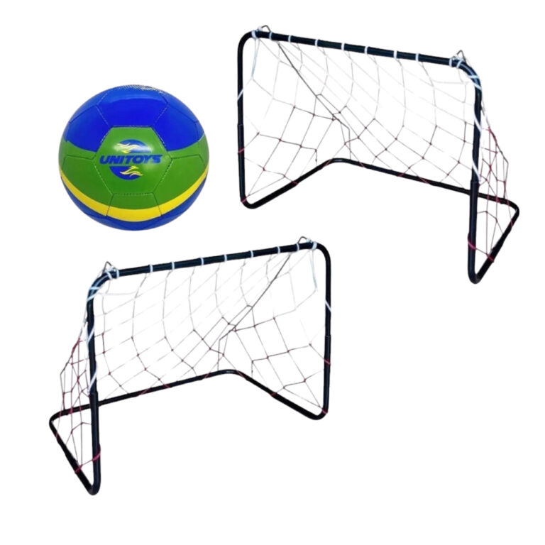 Trave e Bola Infantil Chute a Gol Kit com Rede  Br