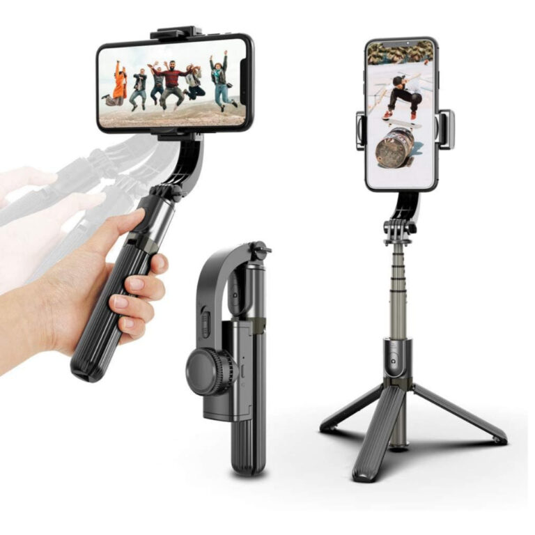 Gimbal Estabilizador L08 com Controle Remoto, Rota