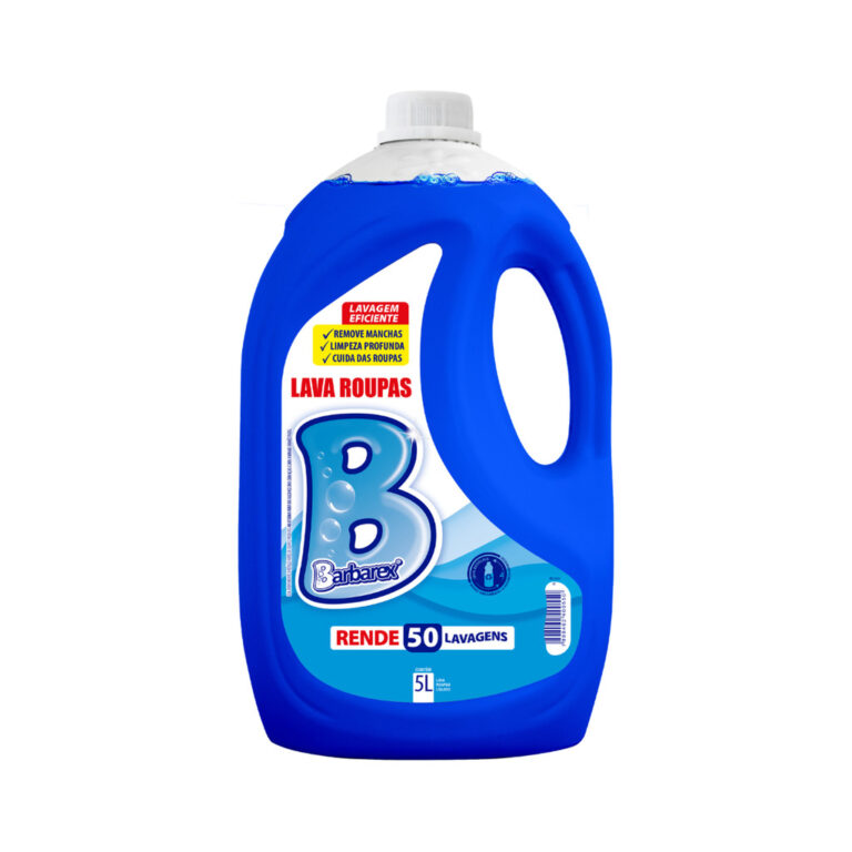 Sabão Líquido Lava Roupas Rende 50 Lavagens Barb