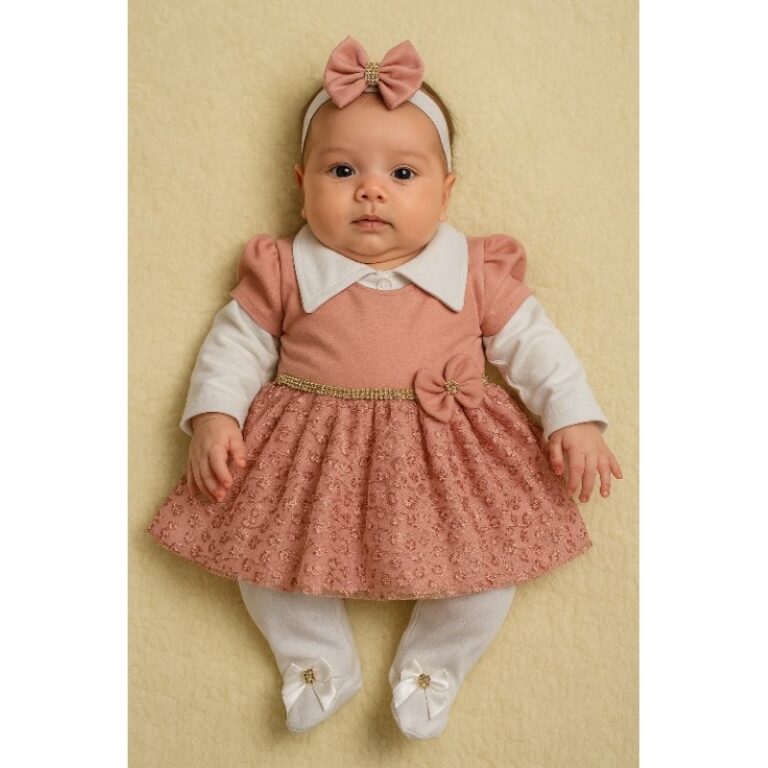 Saída de Maternidade Menina 3 peças