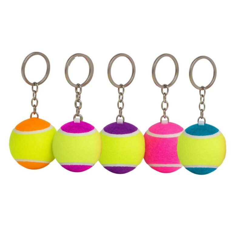 Chaveiro Mini Bola Tênis, Beach Tenis Varias core