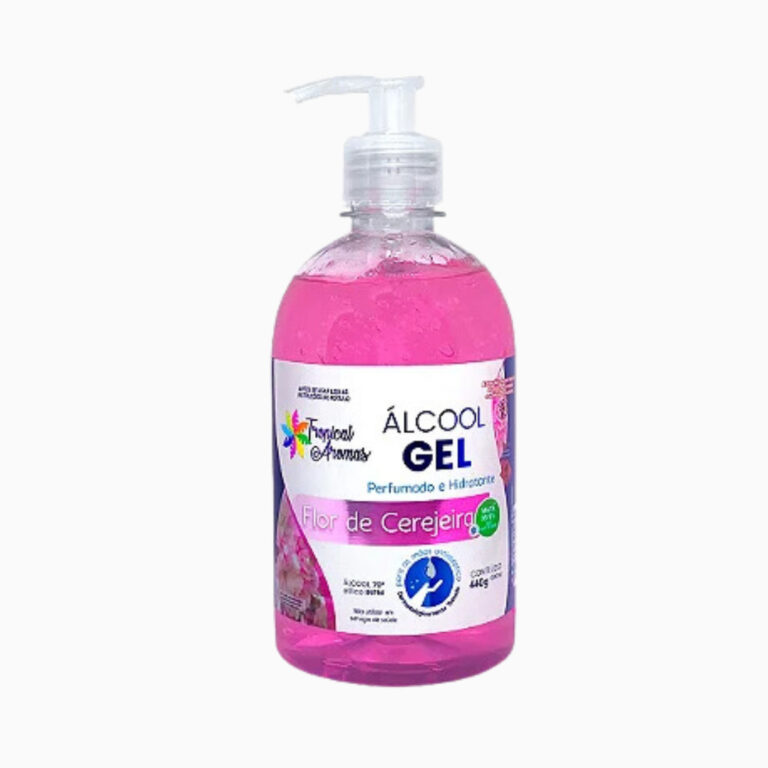 Álcool Gel Perfumado Aromático Flor de Cerejeira
