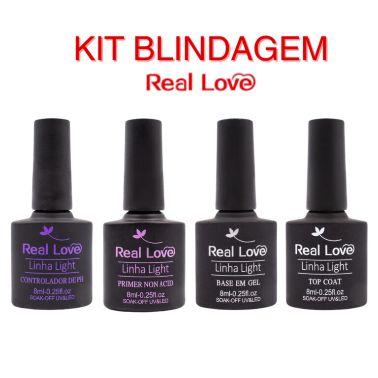 Kit Blindagem Real Love Completo 8ml Preparação 