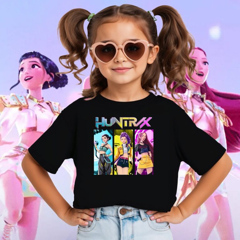 Camiseta Infantil Huntrix – Camisetinha Meni