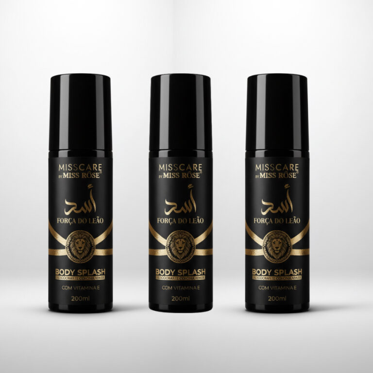 Body Splash Árabe Força do Leão Masculino 200ml