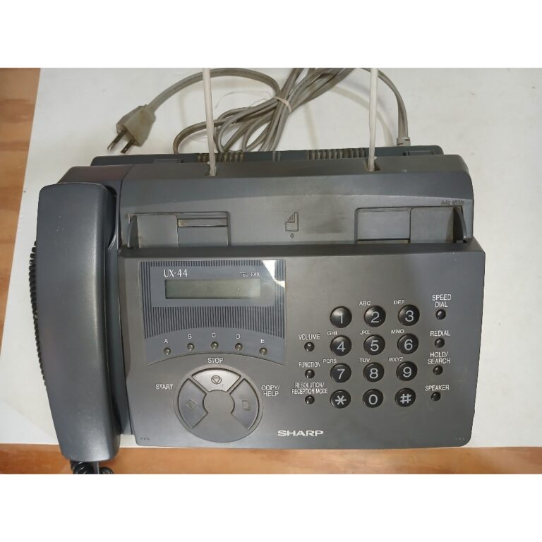 Aparelho de Fax/Telefone Sharp UX-44 Cinza Papel T