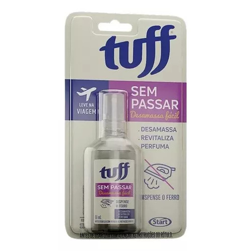Desamassa Roupa Fácil Sem Passar Tuff 60 MLSpray 