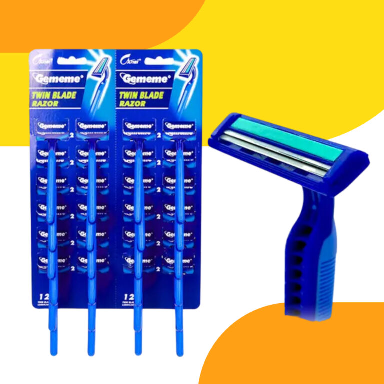 Aparelho De Barbear Barbeador Descartável Com 2 l