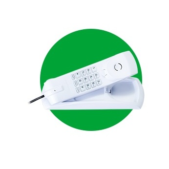 Telefone Interfone Gondola com fio longo TC 20 Bra