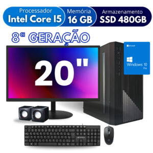 PC I5 8ª Gen: Produtividade e Agilidade para Seu Dia a Dia