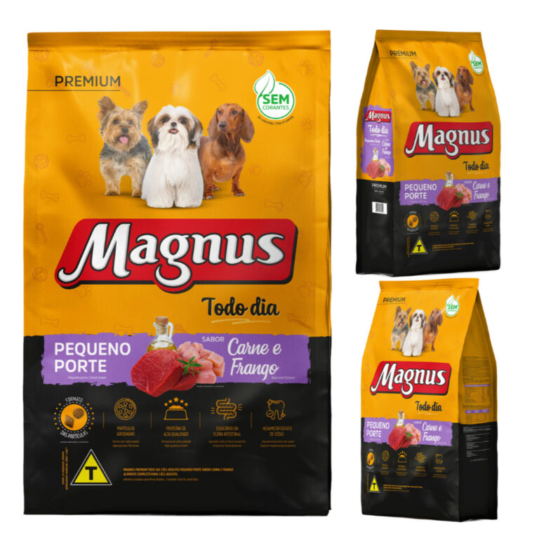 Ração Magnus Cães Adultos Pequeno Porte Sabor C