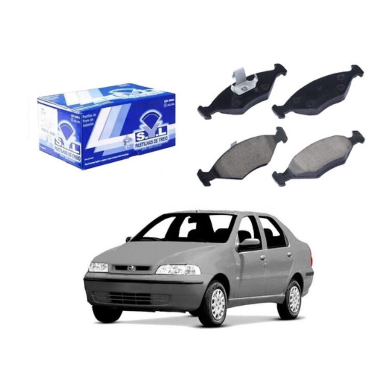 Pastilha Freio Dianteira Original, Fiat Siena 1.0 