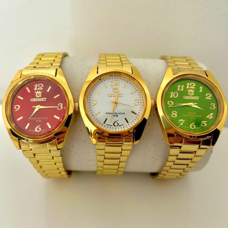 Relógios A Prova Dágua Unissex Orimet Luxo De A�
