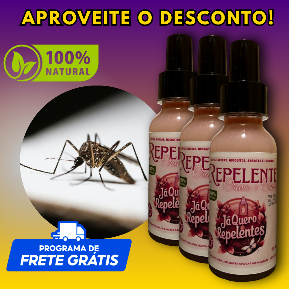 REPELENTE PARA MOSQUITOS | 1 Litro – PRONTO USO – CITRONELA