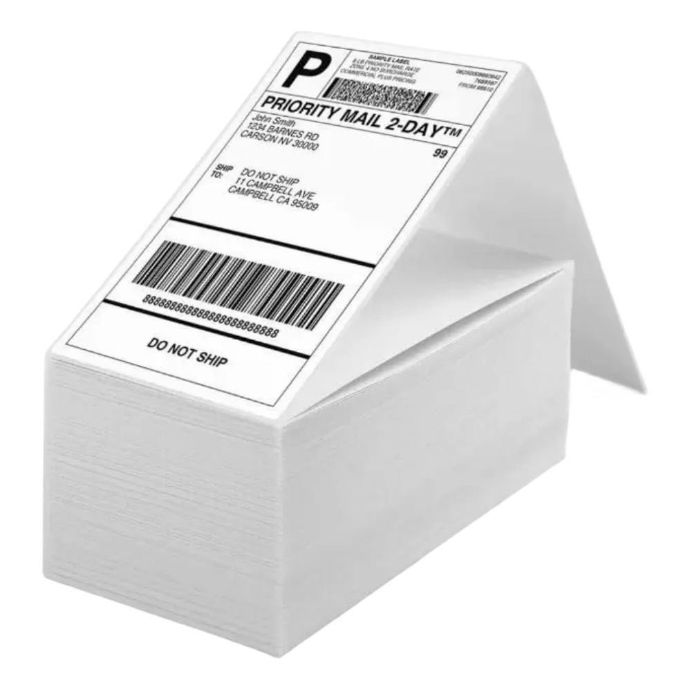 500 Etiqueta Térmica Sem Rolo 10×15 /100×150 Formato Resmas