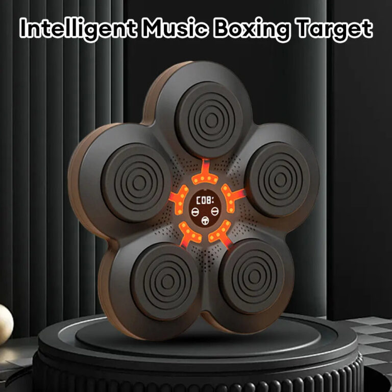 Maquina Boxe Musical Inteligente Treino Recaregave