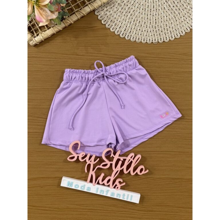 Shorts Infantil com Proteção Solar Kukiê Verão