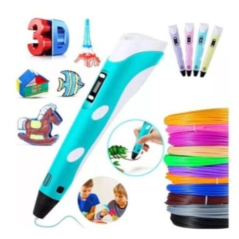 Caneta 3D Impressora Manual Infantil e Adulto Com 