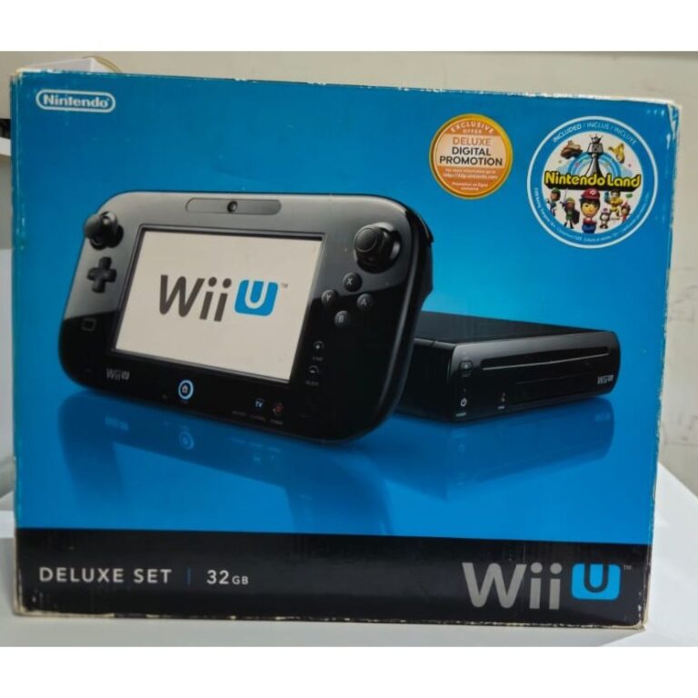 NINTENDO WII U 32GB NA CAIXA