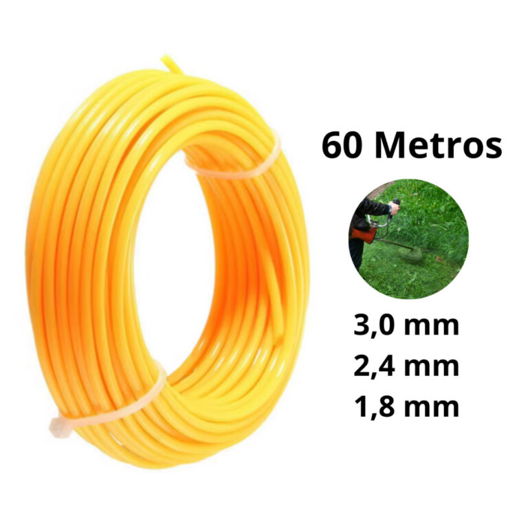 Fio de nylon para roçadeira fio cortador de grama