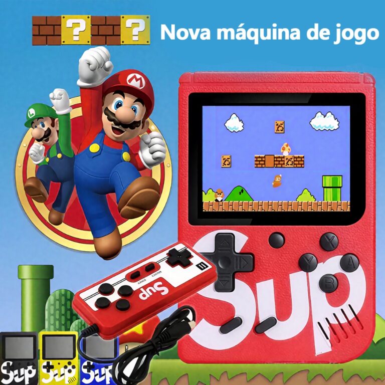 Mini Console Nintendo: +400 jogos para 1 ou 2 play