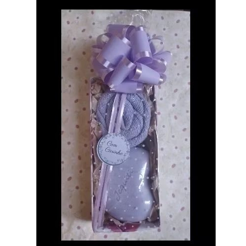 Kit Toalhinha de mão + Sabonete