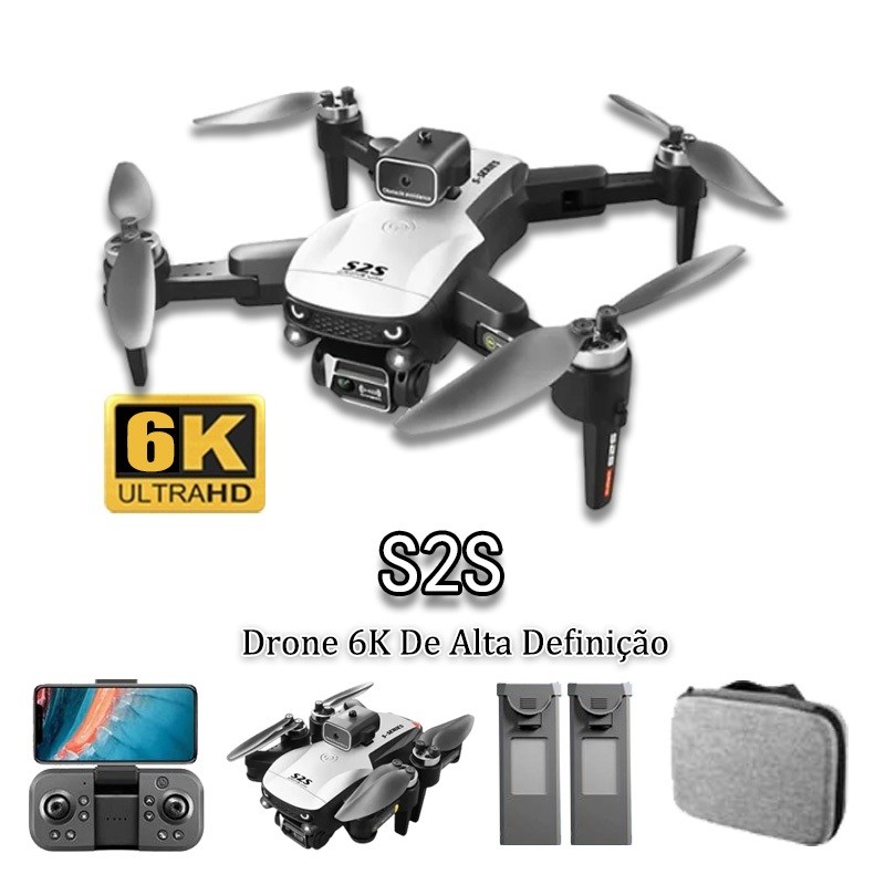 S2S Drone 8K 5G 5000M Câmera HD profissional para evitar obstáculos Fotografia aérea com quadricópte