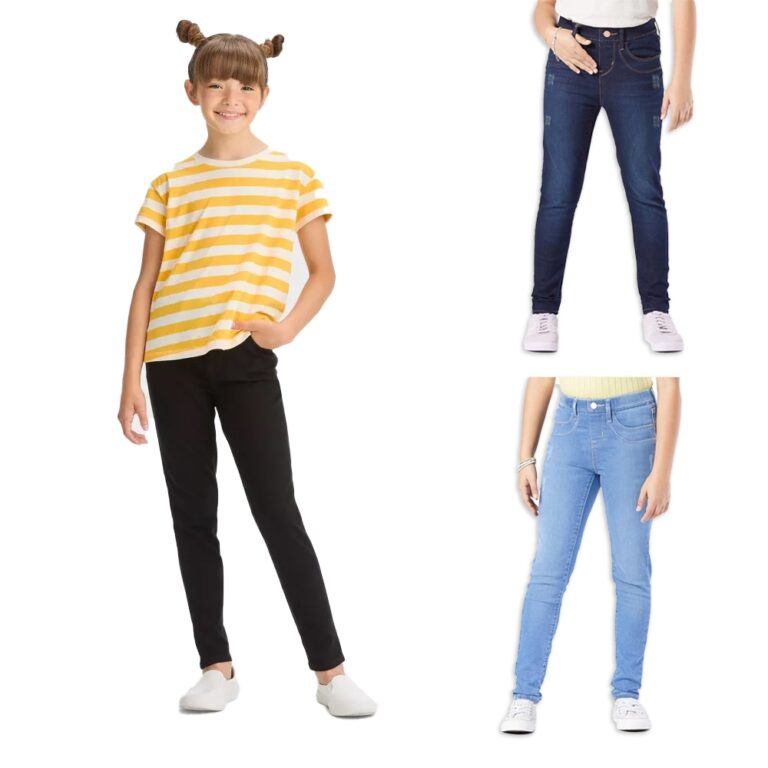 Calça Jeans Infantil Juvenil Meninas Skinny Até 