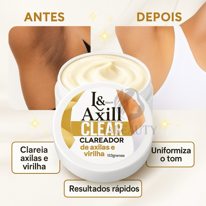 Creme Clareador Para Axilas Com Dolomita 150g – LEBeauty
