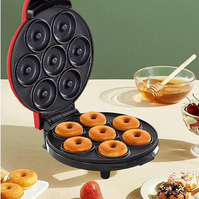 Máquina De Donuts Rosquinha 7 furos 110v Café Da