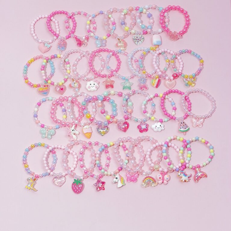 24 Pulseiras(6 conjuntos) Para Criança Infantil F