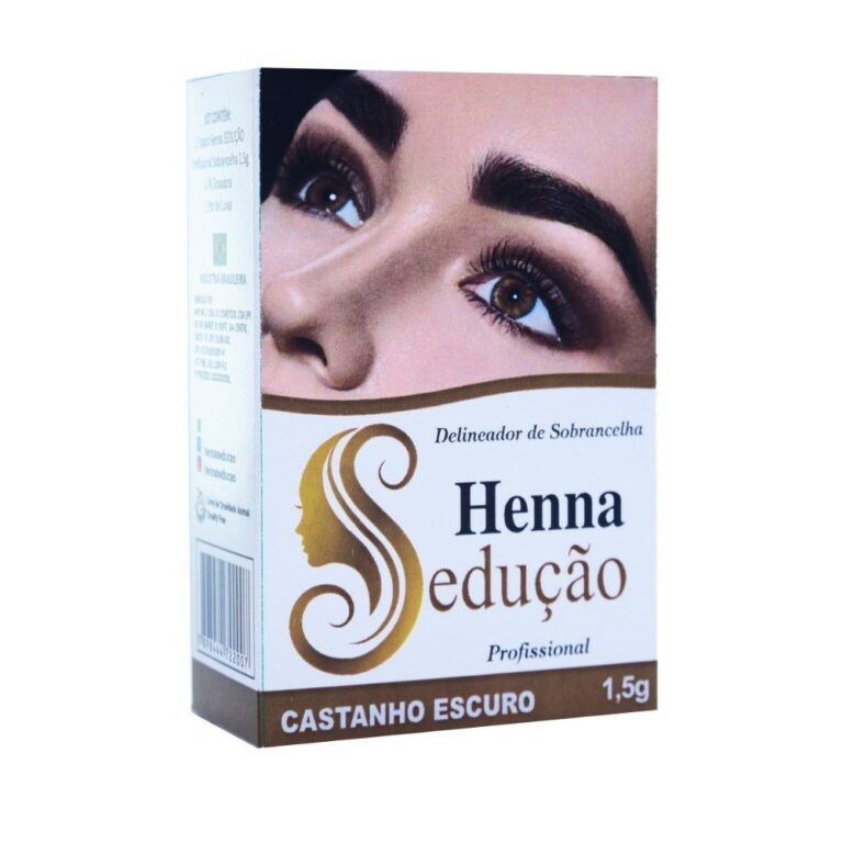 HENNA SEDUCAO PROFISSIONAL DESIGN SOBRANCELHA CAST