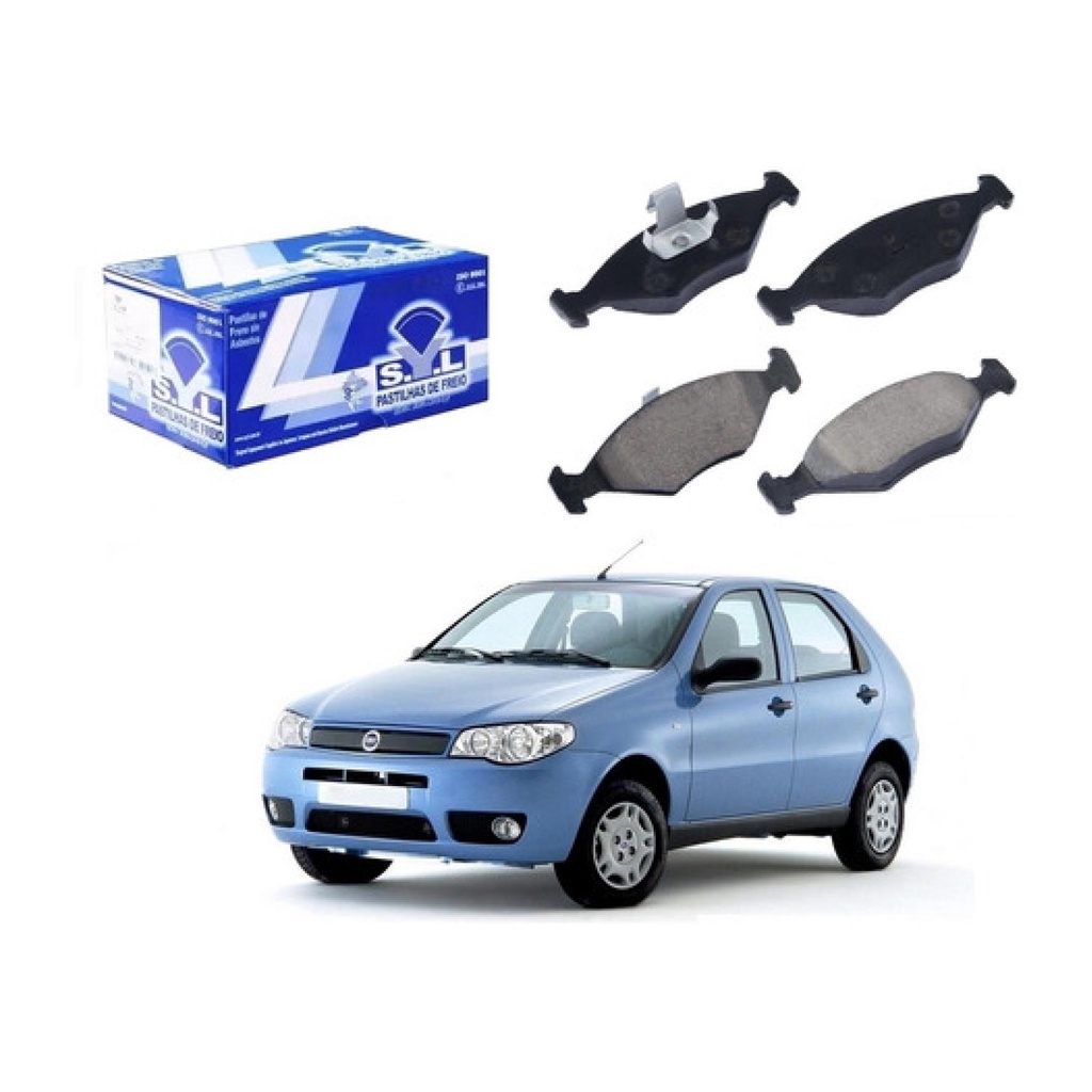 Pastilha Freio Dianteira Original, Fiat Palio 1.0 2007