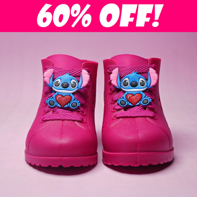 Botinha Galocha Infantil Feminina Antiderrapante P