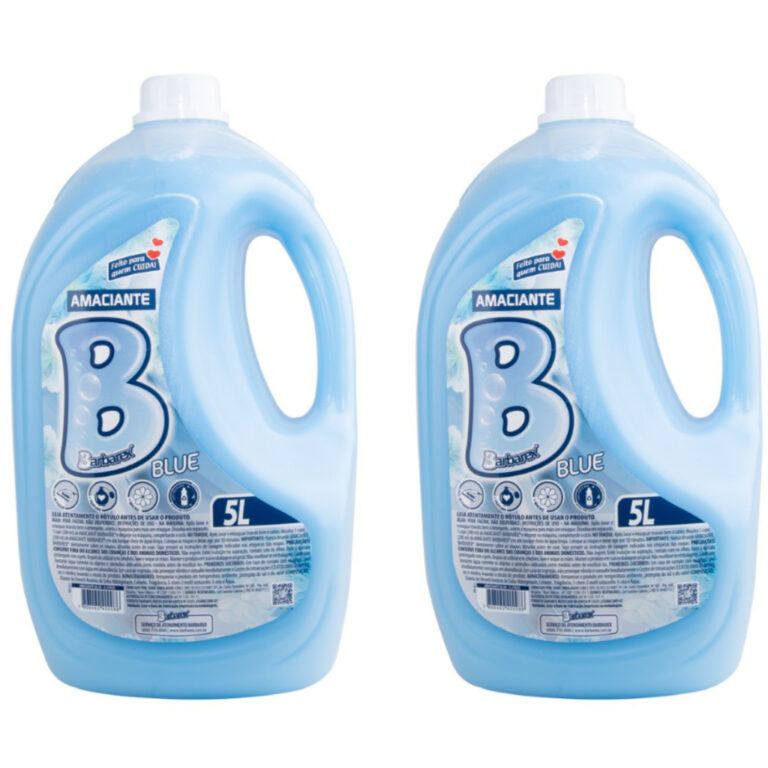 Kit 2 Unidades Amaciantes de Roupas Perfumado Blue