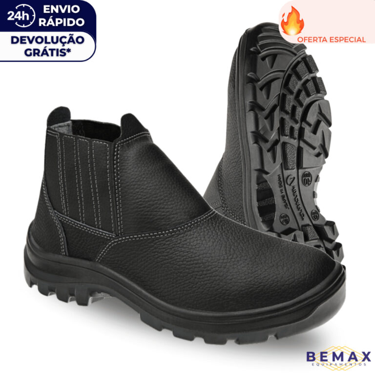 Bota De Segurança Bico De Pvc Vulcaflex 10VB48 BP