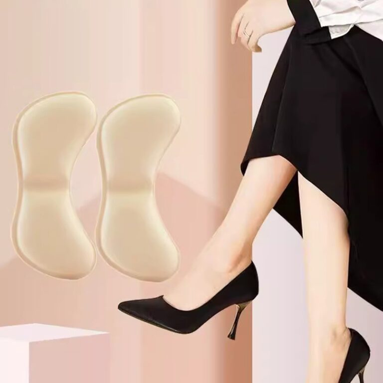 Palmilhas De Calcanhar Anti-Deslizante: 1/2/5 Pare