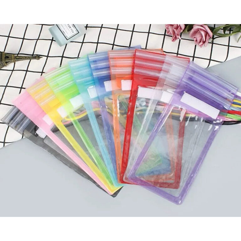 Capa Bolsa Protetora Impermeável Transparente Par