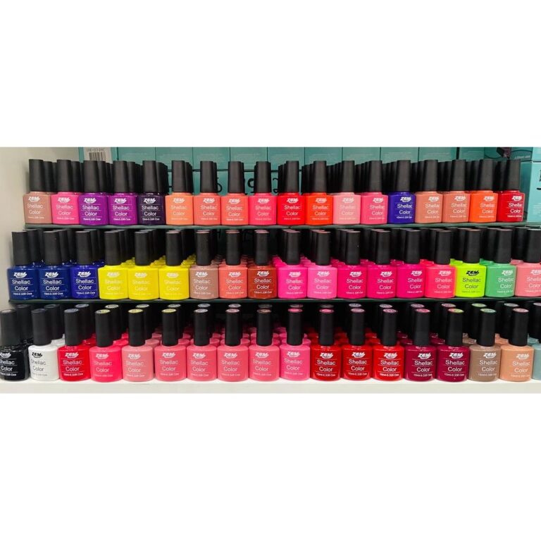 Esmaltes em Gel ZEM 10ml Seca na Cabine