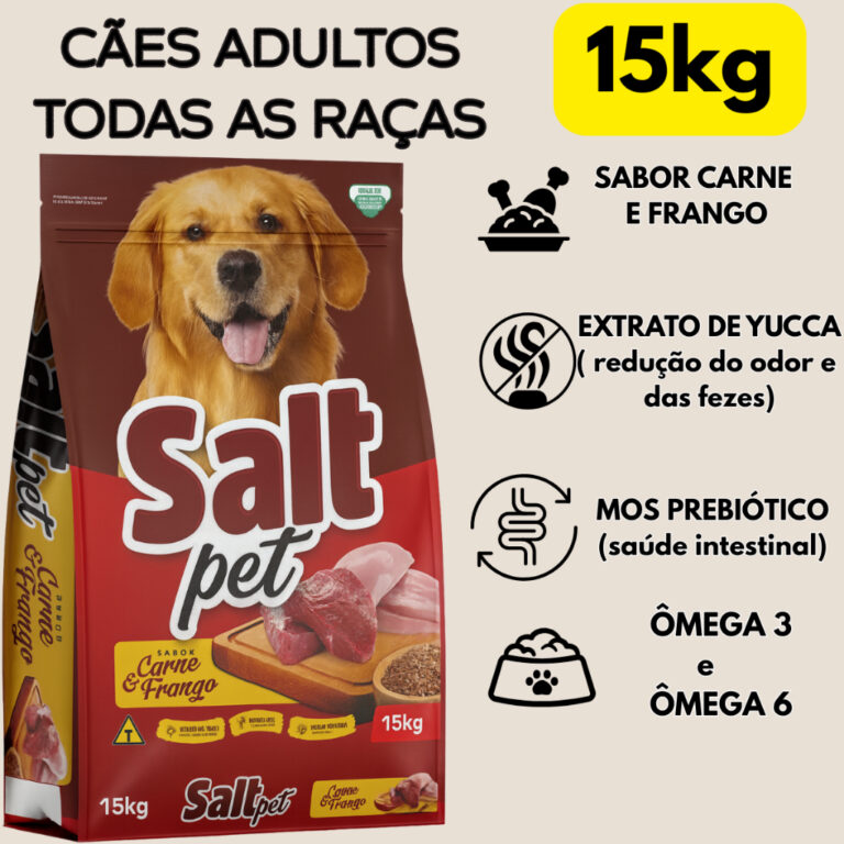 Ração NutriCan 15kg para Cães Adultos | Raças 