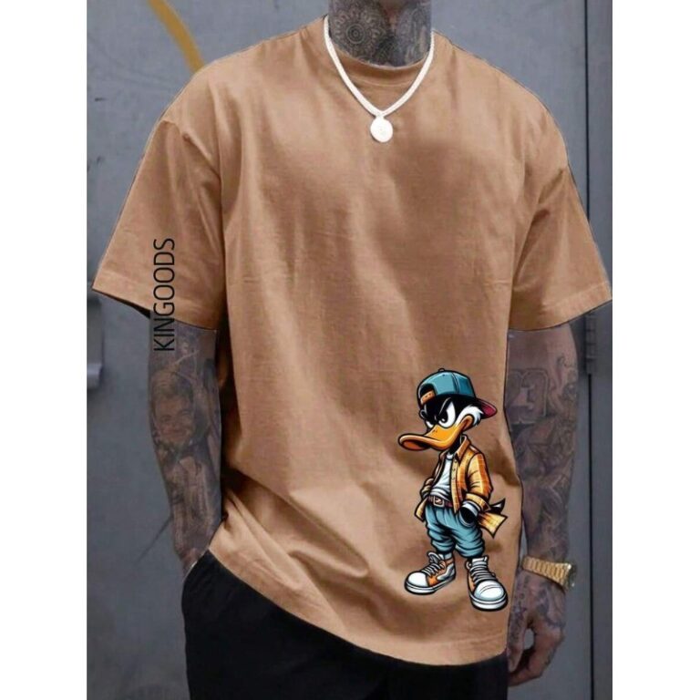 Camiseta Pato Estiloso Camisa Masculina Patolino 1