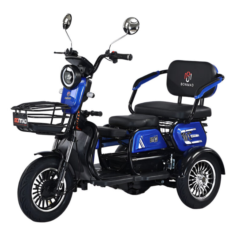 Triciclo Elétrico Bonmad 1000w Com Cesta E Garupa