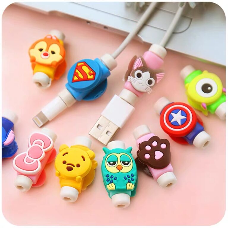 Protetor de Cabo Personagens carregador fone USB i
