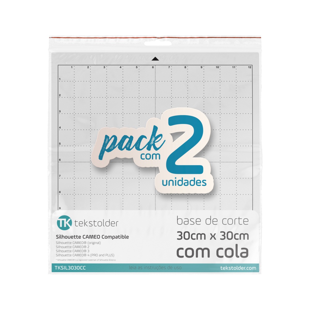 Kit 2 Bases de Corte Silhouette Cameo 30×30 – TK