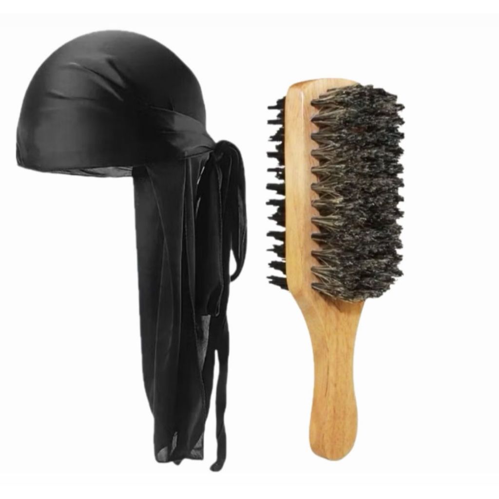 Kit Básico Waves Dureg + Escova Dupla Javali