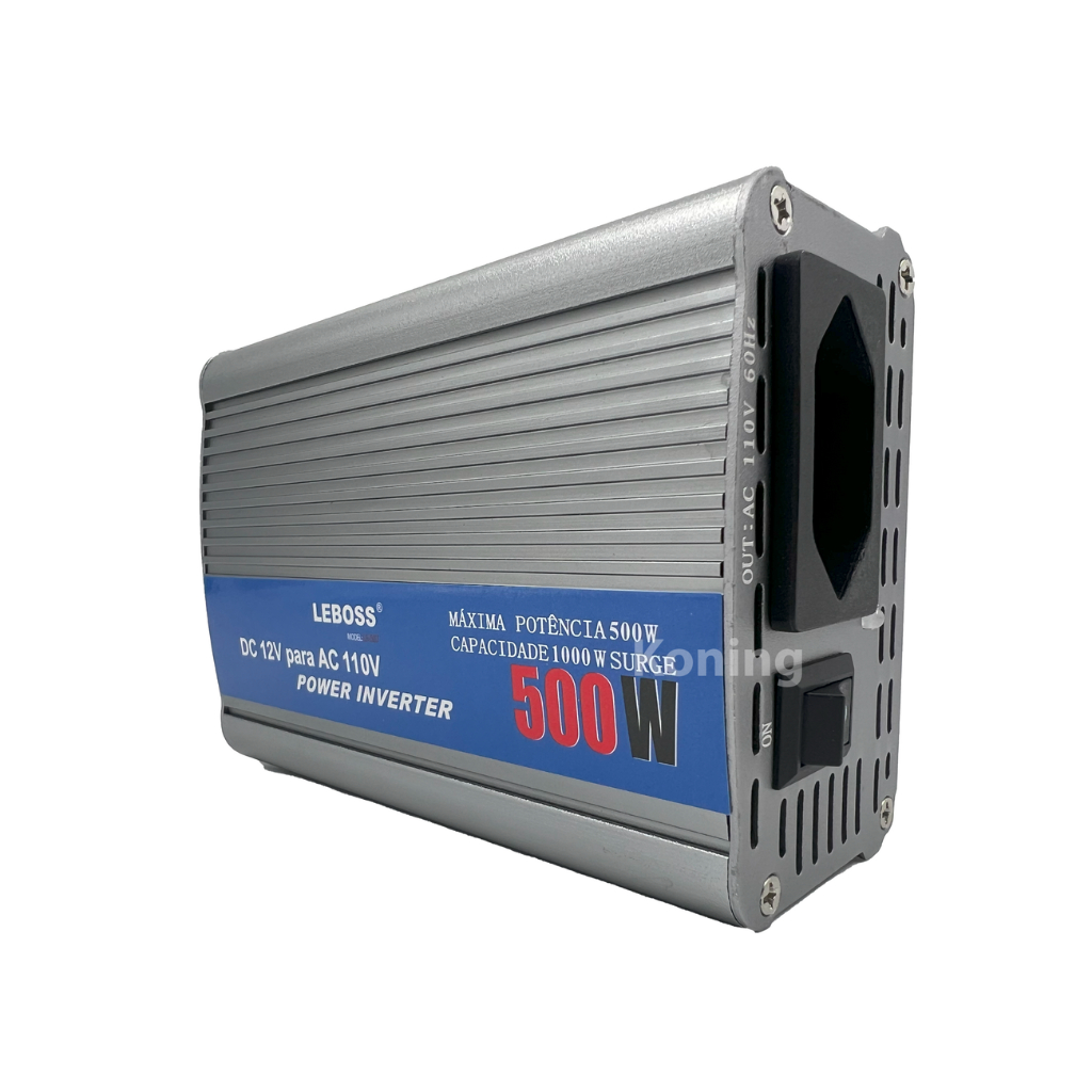Inversor 500w 12v Para 110v Conversor Transformador Tensão